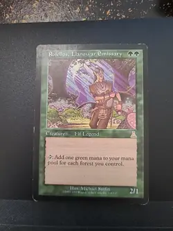 Rofellos, Llanowar Emissary Urza's Destiny Magic: The Gathering - Image 1