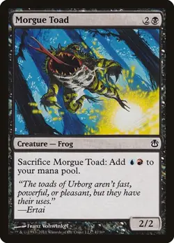 Morgue Toad 47 MTG NM Duel Decks: Ajani vs. Nicol Bolas - Image 1
