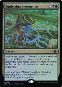 Squirming Emergence The Lost Caverns of Ixalan Foil - Image 1