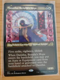 MTG Danitha, Benalia's Hope (Showcase) 287 Dominaria United M/NM Free UK P&P - Image 1