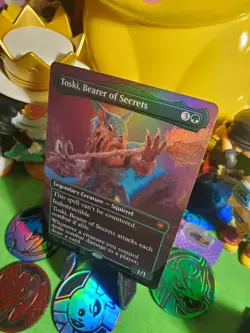 Magic The Gathering Toski, Bearer of Secrets (Borderless) Special Guests Foil NM - Image 3