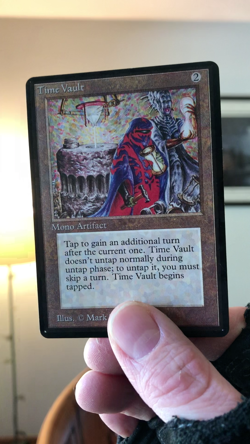 MTG - Time Vault - BETA - Legacy - Altered - Read - Commander - Watch Item VIdeo - Image 2