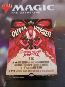 Mtg. Olivia Voldaren. Poster Showcase. Innistrad Remastered. Pack Fresh - Image 1