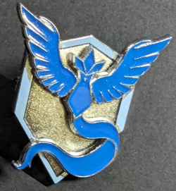 Team Mythic Pin Articuno Pokemon GO 2022 Official Pokemon Collector's Pin - Image 1