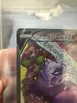 2021 Pokemon Chilling Reign Galarian Slowking V Alt Art 179/198 - Image 3