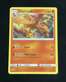 Charizard 5/18 Holo Rare NM Pokemon Detective Pikachu - Image 1