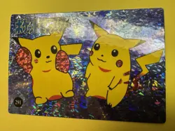 Pokemon Pocket Monsters 2000’s Vending Prism Double Pikachu 291/295 JPN NM/LP - Image 4