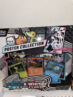 Pokemon Black Bolt, White Flare, Victini, Poster Collection Tech Sticker. Bundle - Image 4