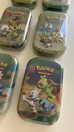 Pokemon Celebrations 25th Anniversary Mini Tins Lot of 6, New/Sealed - Image 2