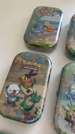 Pokemon Celebrations 25th Anniversary Mini Tins Lot of 6, New/Sealed - Image 3