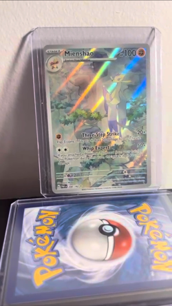 Mienshao 200/182 SV Paradox Rift Illustration Rare Pokemon NM - Image 2