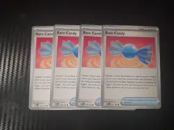 x4 Rare Candy 125/132 - Mega Evolution - Pokemon - NM/M English PLAYSET - Image 1