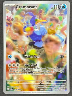 Pokemon Cramorant Illustration Rare 176/167 TWM Twilight Masquerade NM - Image 1