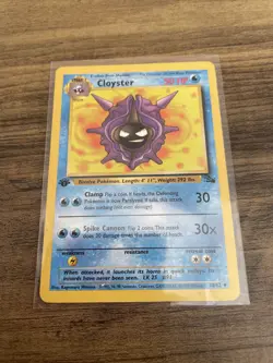 1ST EDITION CLOYSTER - FOSSIL SET - POKEMON TCG - WOTC - 32/62 - Image 4
