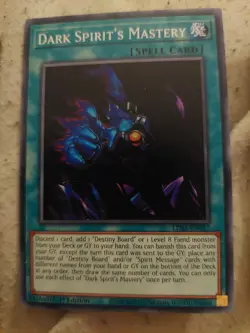 Dark Spirit's Mastery Yu-Gi-Oh! LDS3-EN017 1st Common x3 - Image 3