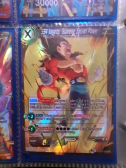 SS4 Vegeta Supreme Saiyan Power BT11-124 SR Dragon Ball Super Card Game Nm/M - Image 1