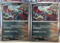 Pokemon Prismatic Evolutions TCG Holo & Reverse Holo Card Roaring Moon (065/131) - Image 1