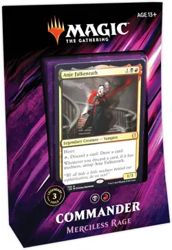 Multicoloured Cardstock Deck 100-Card Ready-to-Play Commander 2019 - Image 3