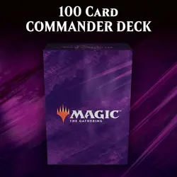 Multicoloured Cardstock Deck 100-Card Ready-to-Play Commander 2019 - Image 4