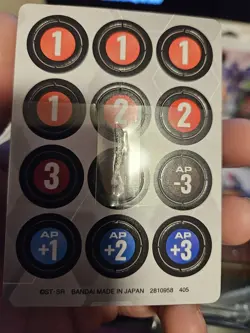 Gundam Card Game Starter Deck Iron Bloom ST05 - English, No promo card w/ extras - Image 3