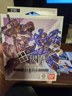 Gundam Card Game Starter Deck Iron Bloom ST05 - English, No promo card w/ extras - Image 4