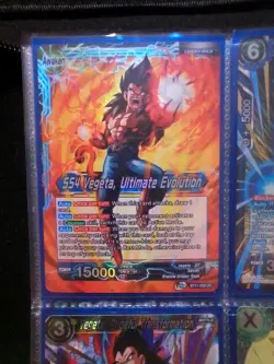 SS4 Vegeta Ultimate Evolution BT11-032 FOIL Dragon Ball Super Card Game NM - Image 1