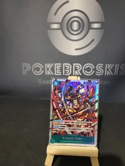 Kouzuki Oden OP02-030 Super Rare One Piece TCG Card NM - Image 1