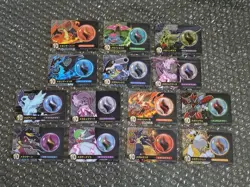 Set 14 Charizard Mewtwo Pokemon Clear Card Vintage Nintendo Bandai Japanese 2014 - Image 2