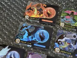 Set 14 Charizard Mewtwo Pokemon Clear Card Vintage Nintendo Bandai Japanese 2014 - Image 3
