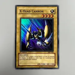 X-HEAD CANNON MACHINE YU-GI-OH CARD YUGIOH TRADING CARD GAME 1ST EDITION 1996 - Image 1