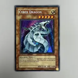 CYBER DRAGON YU-GI-OH CARD YUGIOH TRADING CARD GAME 1996 LIMITED EDITION - Image 1