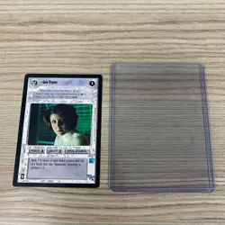 STAR WARS LEIA ORGANA LIMITED DECIPHER COLLECTABLE TRADING CARD GAME BLACK - Image 1