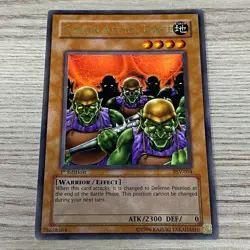 YU-GI-OH! GOBLIN ATTACK FORCE PSV-094 1996 TCG CARD GAME YUGIOH - Image 1