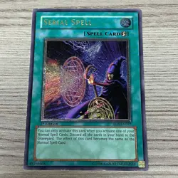 YU-GI-OH! SERIAL SPELL 1ST EDITION RDS-EN037 1996 TCG CARD GAME YUGIOH - Image 1