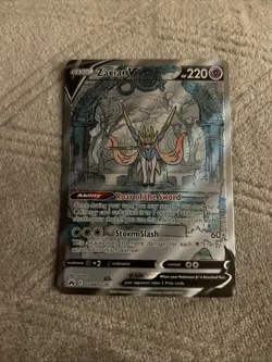 Pokemon TCG Crown Zenith Zacian v Galarian Gallery Full Art Holo Card GG48/GG70 - Image 1