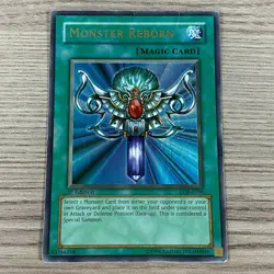 YU-GI-OH! MONSTER REBORN 1ST EDITION LOB-E096 1996 TCG CARD GAME YUGIOH - Image 1