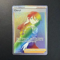 Pokemon Card TCG - Cheryl 173/163 - Battle Styles - Full Art Rainbow Rare - NM - Image 1