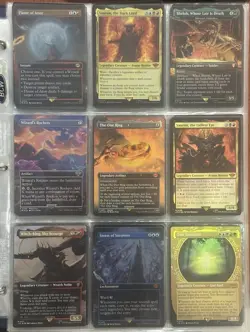 MTG LOTR Lot - Foils/Non Foils - Borderless Arts 🔥🔥🔥 - Image 1