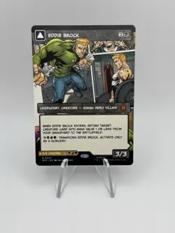 Eddie Brock/Venom, Lethal Protector (0224) (Borderless) MTG Spider-Man Regular - Image 2