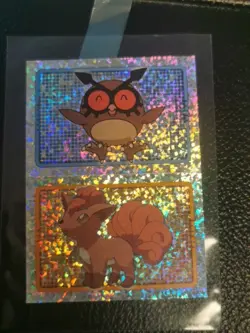 Merlin pokemon 2005 Serie 7 Ultimate 163/37 Hoothoot/ Vulpix Holo - Image 1