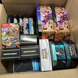 Random Assorted EMPTY Pokemon Containers And Boxes! Great For Display! 🔥🔥🔥 - Image 1
