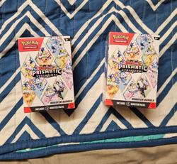 SEALED Pokemon Prismatic Evolutions Booster Bundle Lot of 2 - Image 1