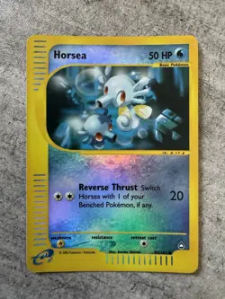 Vintage Pokemon Card Horses Aquapolis Holo Common 85/147 - NM/LP - Image 1