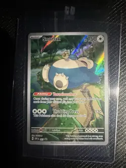 Snorlax SVP EN 051 Black Star Promo Scarlet & Violet Pokemon 151 Card - SEALED - Image 1