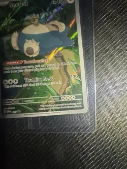 Snorlax SVP EN 051 Black Star Promo Scarlet & Violet Pokemon 151 Card - SEALED - Image 4