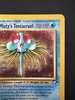 Pokemon TCG Misty's Tentacruel Gym Heroes Holo Card 10/132 Vintage WotC - Image 4