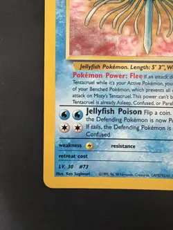 Pokemon TCG Misty's Tentacruel Gym Heroes Holo Card 10/132 Vintage WotC - Image 5