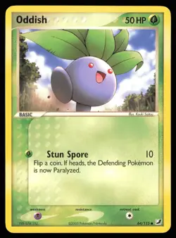 Oddish 64/115 EX Unseen Forces 2005 EXC BUY 2 CARDS GET 1 FREE!! - Image 1