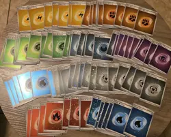 Scarlet & Violet 151 Holo Energy Pokemon Card Lot Of 85 All Near Mint/Mint - Image 1