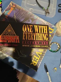 1995 FACTORY SET 450 Illuminati INWO Card Game New World Order - Image 1
